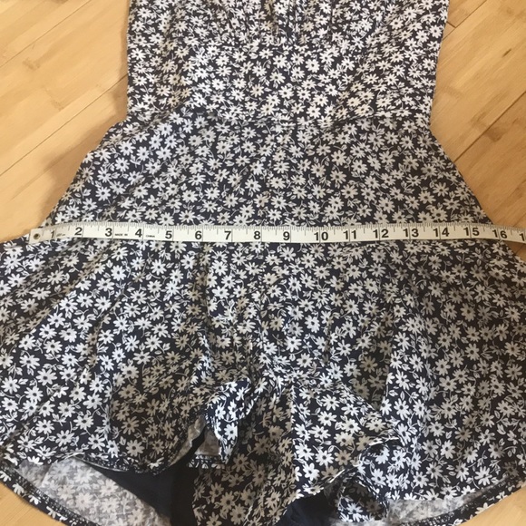 Princess Polly Thornsen Romper Blue Floral Print - Picture 6 of 11